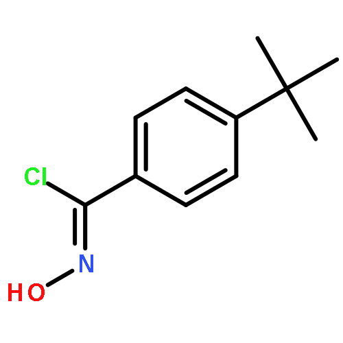 BENZENECARBOXIMIDOYL CHLORIDE, 4-(1,1-DIMETHYLETHYL)-N-HYDROXY-