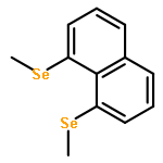 Naphthalene, 1,8-bis(methylseleno)-