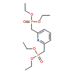 Phosphonic acid, [2,6-pyridinediylbis(methylene)]bis-, tetraethyl ester