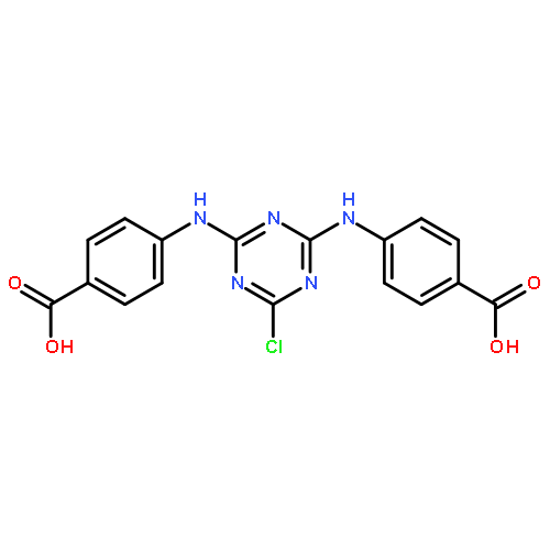 Benzoic acid, 4,4'-[(6-chloro-1,3,5-triazine-2,4-diyl)diimino]bis-