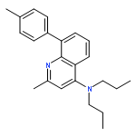 4-Quinolinamine, 2-methyl-8-(4-methylphenyl)-N,N-dipropyl-