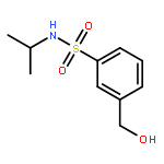 BENZENESULFONAMIDE, 3-(HYDROXYMETHYL)-N-(1-METHYLETHYL)-