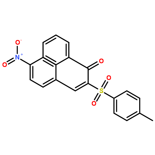 2-Propen-1-one, 2-[(4-methylphenyl)sulfonyl]-3-(4-nitrophenyl)-1-phenyl-