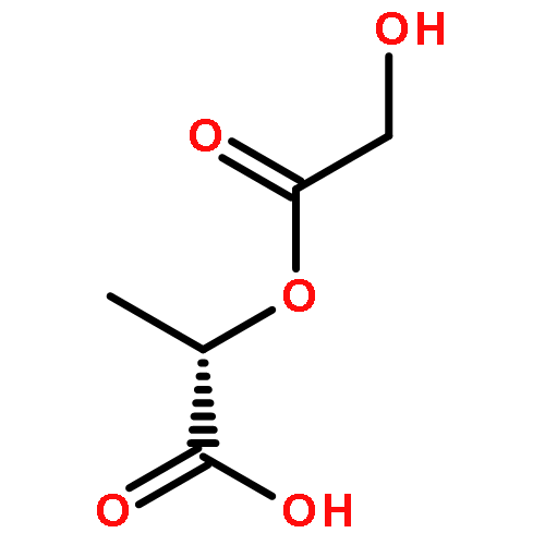 Propanoic acid, 2-[(hydroxyacetyl)oxy]-, (2S)-