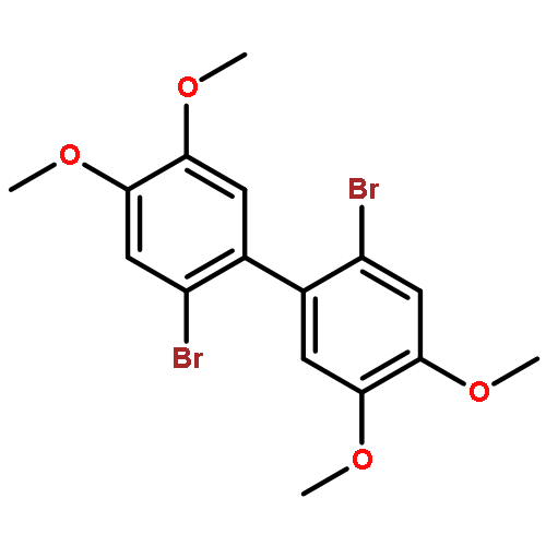 1,1'-Biphenyl, 2,2'-dibromo-4,4',5,5'-tetramethoxy-