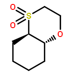 1,4-Benzoxathiin, octahydro-, 4,4-dioxide, trans-