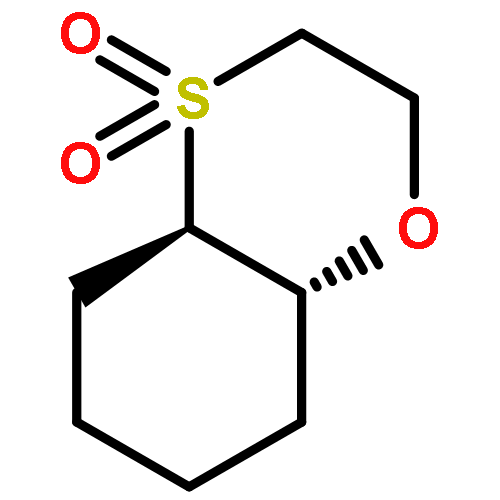 1,4-Benzoxathiin, octahydro-, 4,4-dioxide, trans-