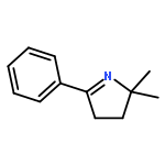 2H-Pyrrole, 3,4-dihydro-2,2-dimethyl-5-phenyl-