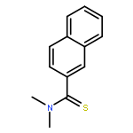 2-Naphthalenecarbothioamide, N,N-dimethyl-