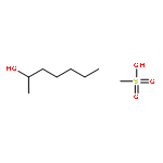 2-Heptanol, methanesulfonate