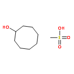 Cyclooctanol, methanesulfonate