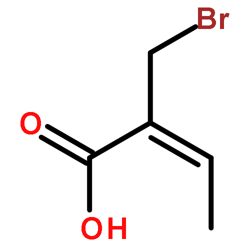 2-Butenoic acid, 2-(bromomethyl)-, (Z)-