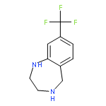 1H-1,4-BENZODIAZEPINE, 2,3,4,5-TETRAHYDRO-8-(TRIFLUOROMETHYL)-