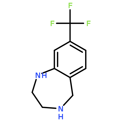 1H-1,4-BENZODIAZEPINE, 2,3,4,5-TETRAHYDRO-8-(TRIFLUOROMETHYL)-