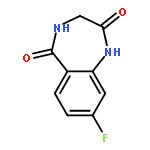 1H-1,4-Benzodiazepine-2,5-dione, 8-fluoro-3,4-dihydro-