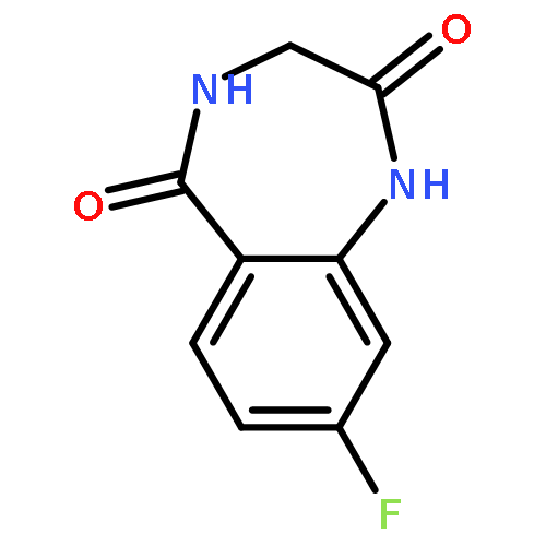 1H-1,4-Benzodiazepine-2,5-dione, 8-fluoro-3,4-dihydro-