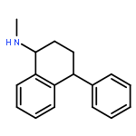 1-Naphthalenamine, 1,2,3,4-tetrahydro-N-methyl-4-phenyl-