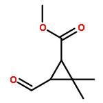 methyl 3-formyl-2,2-dimethylcyclopropanecarboxylate