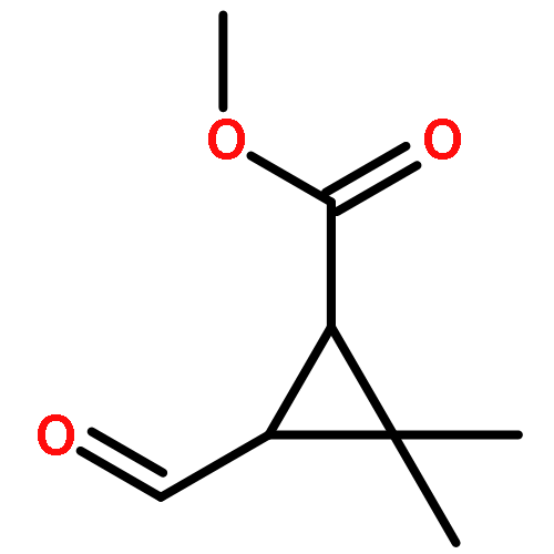 methyl 3-formyl-2,2-dimethylcyclopropanecarboxylate