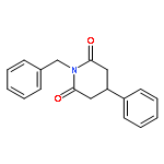 2,6-Piperidinedione, 4-phenyl-1-(phenylmethyl)-