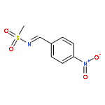 Methanesulfonamide, N-[(4-nitrophenyl)methylene]-