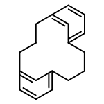 Tricyclo[11.3.1.15,9]octadeca-1(17),5,7,9(18),13,15-hexaene