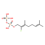 (2Z)-2-fluoro-3,7-dimethylocta-2,6-dien-1-yl trihydrogen diphosphate