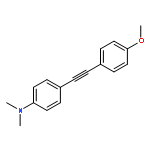 BENZENAMINE, 4-[(4-METHOXYPHENYL)ETHYNYL]-N,N-DIMETHYL-