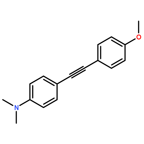 BENZENAMINE, 4-[(4-METHOXYPHENYL)ETHYNYL]-N,N-DIMETHYL-