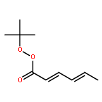 2,4-Hexadieneperoxoic acid, 1,1-dimethylethyl ester, (E,E)-