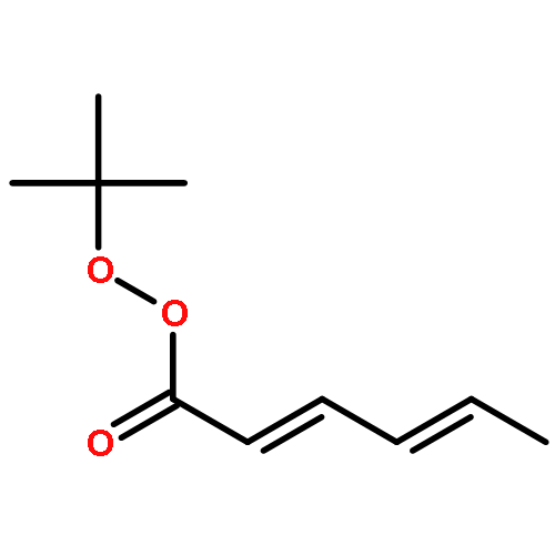 2,4-Hexadieneperoxoic acid, 1,1-dimethylethyl ester, (E,E)-