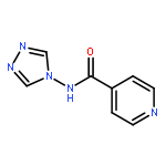 4-Pyridinecarboxamide, N-4H-1,2,4-triazol-4-yl-