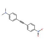 Benzenamine, N,N-dimethyl-4-[(4-nitrophenyl)ethynyl]-