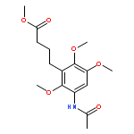 Benzenebutanoic acid, 3-(acetylamino)-2,5,6-trimethoxy-, methyl ester