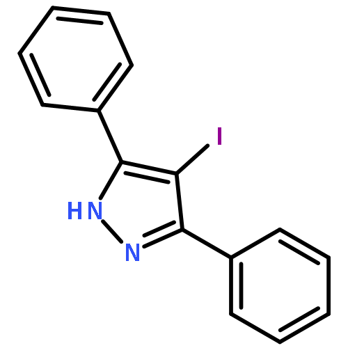 1H-Pyrazole, 4-iodo-3,5-diphenyl-