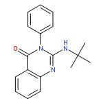 4(3H)-QUINAZOLINONE, 2-[(1,1-DIMETHYLETHYL)AMINO]-3-PHENYL-