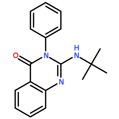 4(3H)-QUINAZOLINONE, 2-[(1,1-DIMETHYLETHYL)AMINO]-3-PHENYL-