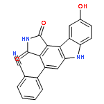 Benzonitrile,2-(1,2,3,6-tetrahydro-9-hydroxy-1,3-dioxopyrrolo[3,4-c]carbazol-4-yl)-