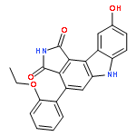 Pyrrolo[3,4-c]carbazole-1,3(2H,6H)-dione,4-(2-ethoxyphenyl)-9-hydroxy-