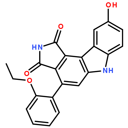 Pyrrolo[3,4-c]carbazole-1,3(2H,6H)-dione,4-(2-ethoxyphenyl)-9-hydroxy-