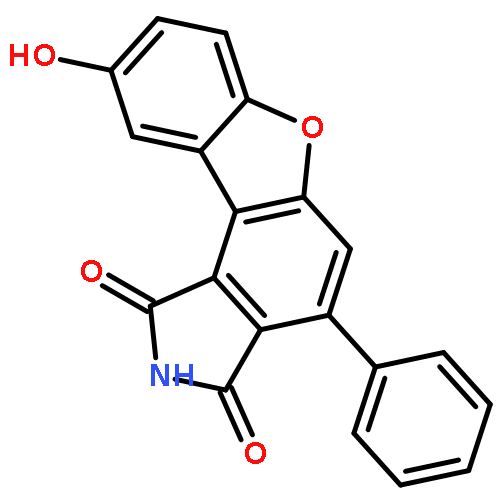 1H-BENZOFURO[3,2-E]ISOINDOLE-1,3(2H)-DIONE, 9-HYDROXY-4-PHENYL-