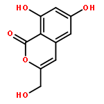 1H-2-Benzopyran-1-one, 6,8-dihydroxy-3-(hydroxymethyl)-