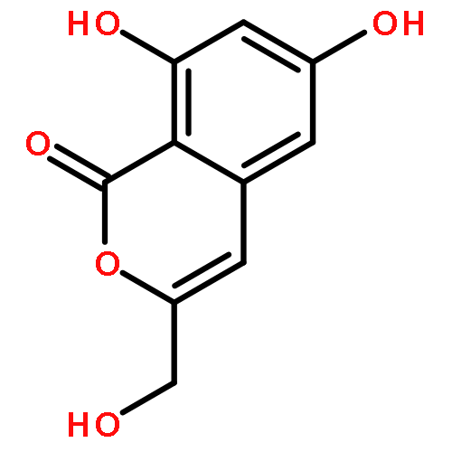 1H-2-Benzopyran-1-one, 6,8-dihydroxy-3-(hydroxymethyl)-