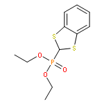 Phosphonic acid, 1,3-benzodithiol-2-yl-, diethyl ester