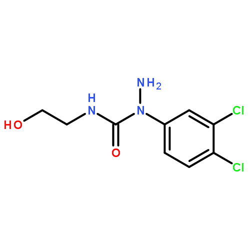 Hydrazinecarboxamide, 1-(3,4-dichlorophenyl)-N-(2-hydroxyethyl)-