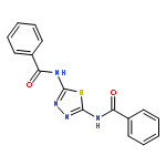 Benzamide, N,N'-1,3,4-thiadiazole-2,5-diylbis-