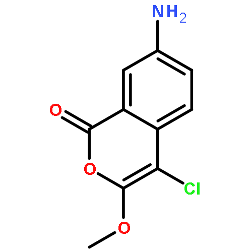 7-Amino-4-chloro-3-methoxy-1H-isochromen-1-one