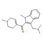 Methanone,[3-[(dimethylamino)methyl]-1-methyl-1H-indol-2-yl](1,2,3,6-tetrahydro-1-methyl-4-pyridinyl)-