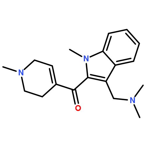 Methanone,[3-[(dimethylamino)methyl]-1-methyl-1H-indol-2-yl](1,2,3,6-tetrahydro-1-methyl-4-pyridinyl)-