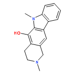 1H-Pyrido[4,3-b]carbazol-5-ol, 2,3,4,6-tetrahydro-2,6-dimethyl-